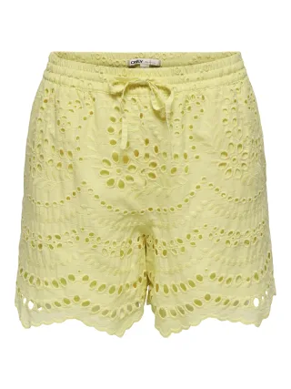 ONLY - ONLKIM LALISA SHORTS WVN CS double cream - Gr. - M