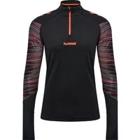 hummel Trainingsshirt HMLBLAZE PRO TRAINING HALF ZIP schnell trocknend, atmungsaktiv, aus Polyester und Elasthan