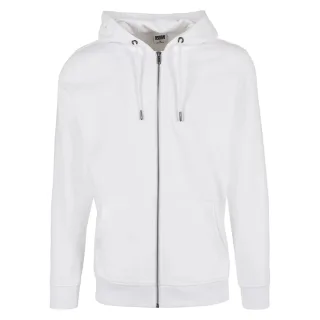 Urban Classics - "Basic" Hoodie mit durchgehendem Reißverschluss für Herren (Weiß)