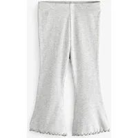 Next Leggings Gerippte Leggings mit Schlag (1-tlg)