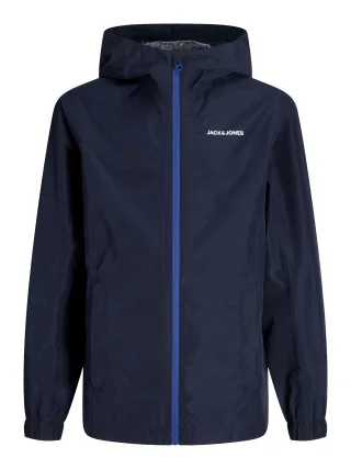 JACK&JONES - JJEFLYNN RAIN JACKET NOOS JNR Navy Blazer - Gr. - 128