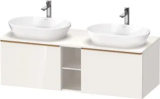 Duravit D-Neo Konsolenwaschtischunterbau wandhängend Weiß Hochglanz 1400x550x459 mm - DE4950B0422000 DE4950B04220000