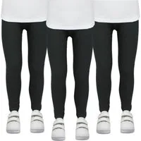 TupTam Thermoleggings Mädchen Leggings Blickdichte Leggins Winterleggings 3er Pack