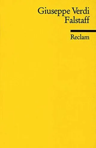 Falstaff: Komödie in drei Akten (Reclams Universal-Bibliothek)