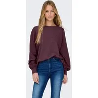 ONLY Sweatshirt ONLBROOKE L/S O-NECK FLOWER SWT Baumwollmischung, regular fit