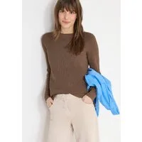 CECIL Strickpullover mit U-Boot-Ausschnitt