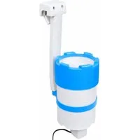 vidaXL Skimmer Pool Einhängeskimmer und Pumpe mit Adapter 16 cm Kunststoff