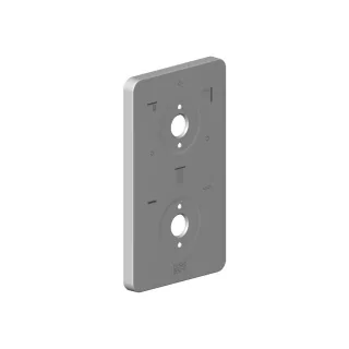 Dornbracht Rosette für Thermostat Ersatzteile 091102315 150 x90 x 9 mm Platin gebürstet 091102315-06