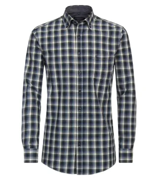 CASAMODA - Freizeithemd grün - Gr. - 3XL