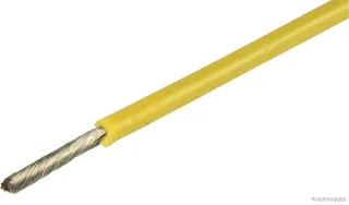 HERTH&BUSS Elektroleitung, Silikon 1,5 mm², gelb, 5 m gelb - 51275508002
