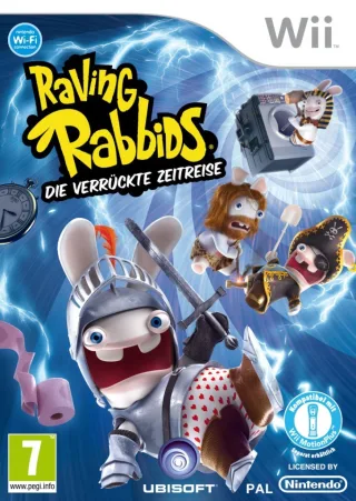 Raving Rabbids: Die Verrückte Zeitreise (AT PEGI) [Nintendo Wii]