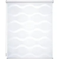 Doppelrollo Wave, Liedeco, Lichtschutz, ohne Bohren, freihängend, Klemmfix, Klemmfix-DUO-Rollo, Doppelrollo "Wave"