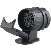 Lissek Anhänger Adapter für PKW und Anhänger 13 Polig auf 7 Polig Stecker 13/7