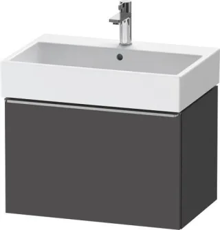 Duravit D-Neo Waschtischunterbau wandhängend Graphit Matt 684x442x440 mm - DE4272070490000 DE4272070490000