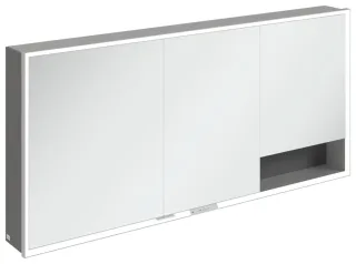 Villeroy & Boch Aufputz-Spiegelschrank My View+ A48116 1600x750x168mm m. Bel. Graphite A48116VR