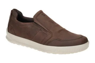 Ecco 50162402072 BYWAY - SLIP ON Herren Slipper Braun Coffee Flexibel Leicht