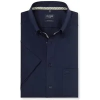 OLYMP Kurzarmhemd Luxor Businesshemd, modern fit, Button-down-Kragen