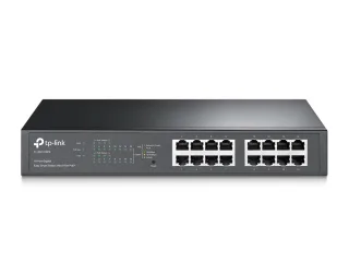 TP-LINK 16-Port Gigabit Easy Smart Switch mit 8-Port PoE+ | tl-sg1016pe | Managed - L2