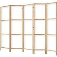 framed concept Paravent Raumteiler aus Holz, einseitig, im orientalischen Stil, 3-teilig: 135 x 172 cm oder 5-teilig: 225 x 172 cm