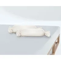 Biberna Nackenrollenbezug Michi, (2 Stück), Jersey (1 Pack mit 2 Stück), dichte, feinfädige Single-Qualität