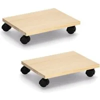 Zeller Present Transportwagen, (Set, 2-St), Kiefernholz, 100% FSC