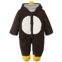 Name It Schneeoverall Name It Unisex Baby Teddy-Schneeanzug "Pinguin"