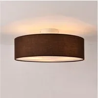 lux.pro Deckenleuchte, ohne Leuchtmittel, »Omaha« Deckenlampe 3 flammig braun