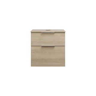 Burgbad Waschtischunterschrank Eqio 619x600x550 Eiche Dekor Cashmere, WXXH060F3180 WXXH060F3180