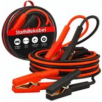 monzana Starthilfekabel, PKW 12/24V Überbrückungskabel 2x3m Benzinmotoren bis 2.500 ccm Auto