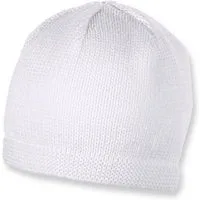 Sterntaler® Strickmütze OCS Strickmütze (1-St) Strick Beanie Kinder aus weicher Baumwolle unifarben