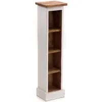 DESIGN DELIGHTS CD-Regal HOLZ CD REGAL "CD TOWER", 76cm(H), Holzregal, CD Rack mit 4 Fächern