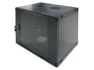 LOGILINK 19" Wandgehäuse W06F64G, einteilig, 6 HE, hellgrau