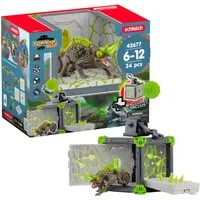 Schleich® Spielfigur ELDRADOR® CREATURES, BattleCave Steinchamäleons (42677)