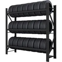 Mayaadi Home Ablageregal Reifenregal 200x60x200cm 300kg (3-lagiger) Regale Schwerlastregal, Regal
