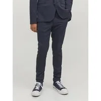 Jack & Jones Junior Anzughose JPRSOLAR elastisch, pflegeleicht, komfortabel unifarben, modisch, slim fit, Web