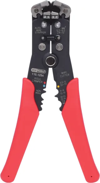 KS Tools Automatik-Abisolierzange,0,2-6mm - 115.1254