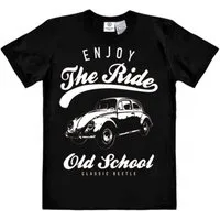 LOGOSHIRT Print-Shirt VW - Beetle - Enjoy The Ride Original Logoshirt Lizenzprodukt