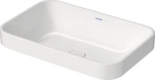 Duravit Happy D.2 Plus Aufsatzbecken Weiß Hochglanz / Anthrazit Matt, 600 mm - 2359606100 2359606100