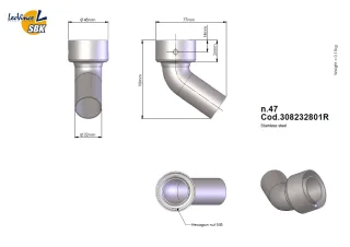 LeoVince DB-Eater No. 47 (für verschiedene Underbody Modelle)