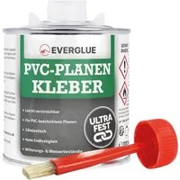Everglue PVC-Kleber Gewebeplanenkleber Quellschweißmittel für Weich-PVC 200 ml, (1-tlg), wasserbeständig transparent 200ml