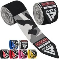 RDX Sports Boxbandagen RDX 4.5m Profi Boxbandagen Boxen MMA Muay Thai, Elastisch Handbandagen