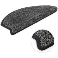 Metzker® Stufenmatte Stufenmatten Ventura Halbrund Dunkelgrau 1 Stück, halbrund, Höhe: 8 mm