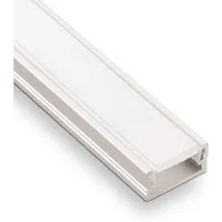 SO-TECH® LED-Stripe-Profil LED-Aluprofil Länge 2m Profil mit opaler Abdeckung