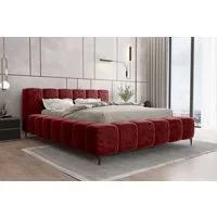 99rooms Polsterbett Cozy (Schlafzimmerbett, Bett), 140/160/180x200 cm, mit Bettkasten, Lattenrost, ohne Matratze
