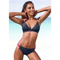 LASCANA ACTIVE Triangel-Bikini-Top Wind, mit Kontrastdetails
