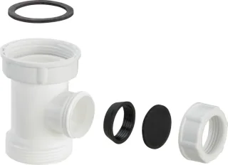 Viega Zwischenstück 7139.18, in G1 1/2x25mm Kunststoff weiss 678593