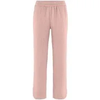 Hessnatur Schlafhose Musselin Regular aus reiner Bio-Baumwolle (1-tlg)