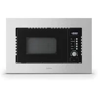 Klarstein Mikrowelle VeroSteel, Mikrowelle, Grill, 20 l, Einbau Microwave Grill 800 W 20 L LED Touch Edelstahl