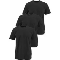 Man's World T-Shirt neue Farben! Preis-Leistungs Bestseller! Auch in Großen Größen (3er-Pack) aus Baumwolle, angenehmer Tragekomfort, hochwertige Verarbeitung