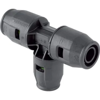 Geberit PushFit T-Stück reduziert PVDF 652316001